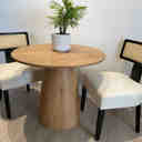 George Oliver 46" Round Pedestal Dining Table & Reviews | Wayfair